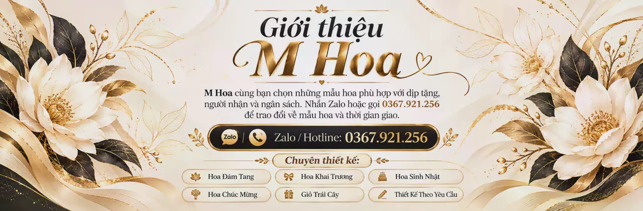 Ảnh bìa Shop hoa tươi Xã Hải Lựu Phú Thọ - Chăm chút món quà từ sắc hoa